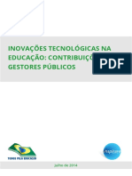 Inovações Tecnológicas Na Educação Constribuições Para Gestores Públicos 1