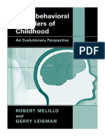 Neurobehavioral Disorders of Childhood: An Evolutionary Perspective - Robert Melillo