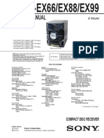 Service Manual: Compact Disc Receiver