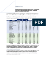 Proyeccion de La Demanda