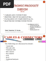 Cables and Connectors Printed Circuit Boards (PCBS) Packaging of Components & Ics Electronic Interconnections