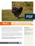 Aviculture Programme Synergies Santé Elevage Bio2015 09