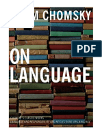 On Language: Chomsky's Classic Works: Language and Responsibility and Reflections On Language - Noam Chomsky