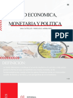 Union Economica, Monetaria y Politica Diapositivas.