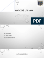 MIOMATOSIS UTERINA: Diagnóstico, clasificación y tratamiento médico