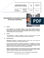 PS-004 - Procedimiento de Seguridad para Espacios Confinados