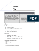 Steps in a Trial