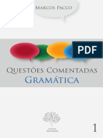 Cespe_Questões Comentadas Gramática- Marcos Pacco