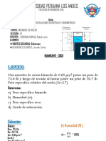 Ejercicio de Relaciones Gravimetricas y Volumetricas