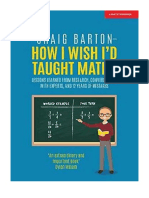 How I Wish I Had Taught Maths: Reflections On Research, Conversations With Experts, and 12 Years of Mistakes - Teaching of A Specific Subject