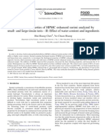 Rheological Properties of HPMC Enhanced Surimi Analyzed by Small - and Large-Strain tests-II: Effect of Water Content and Ingredients