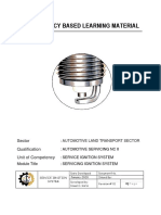 Competency-Based Learning on Servicing Ignition Systems