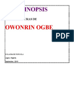 Owonrin Ogbe Secrets Revealed