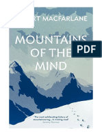 Mountains of The Mind: A History of A Fascination