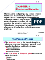 Financial Planning and Budgeting: of Healthcare Executives. Not For Sale