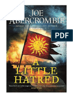 A Little Hatred: Book One - Joe Abercrombie