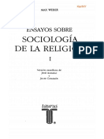 WEBER Max (1987) - Ensayos sobre Sociologia de la Religion.pdf