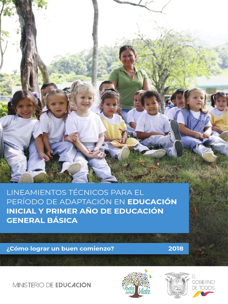 Lineamientos para Adaptación Preescolar | PDF | Educación de la primera ...
