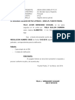 Felix Javier Hernandez Vasquez - Adjunto Arancel Judicial - Alimentos.