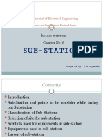 Sub-Stations: Departmental of Electrical Engineering