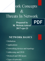 Network Concepts and Threats