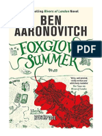 Foxglove Summer: The Fifth Rivers of London Novel - Ben Aaronovitch