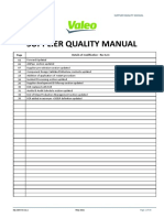 Supplier Quality Manual: Details of Modification - Rev 12.1