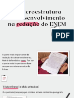 A Microestrutura Do Desenvolvimento Na Redação Do ENEM