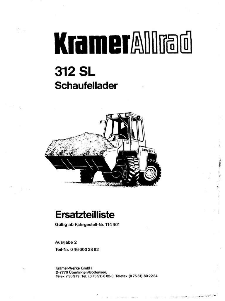 Kramer 312SL Ab 114401