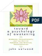 Toward A Psychology Of Awakening - John Welwood