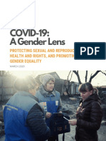 COVID-19 a Gender Lens Guidance Note