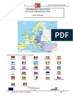 Mapa Paises Bandeiras UE