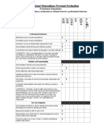PDR Sheet