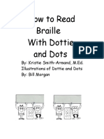 How To Read Braille With Dots and Dottie Book