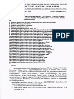 Penyampaian Kepmen PUPR No 1352.7KPTSM2021 Perubahan Pejabat Perbendaharaan