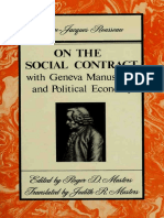Rousseau = Discourse on Political Economy [Masters]