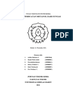 Tugas Teknologi Petrokimia - Metanol Dari Syngas