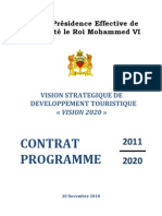 Contrat Prog Tourizm VISION 2020