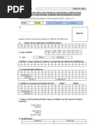 PMEGP Applicationform