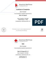 Red Cross Bls Certificate