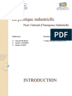 Plan Émergence Industrielle - MAROC