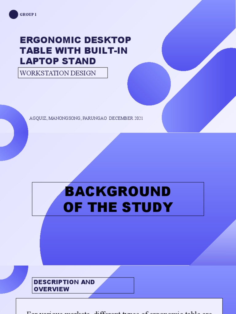 Final Project Workstation Design PDF Human Factors And Ergonomics Health Sciences
