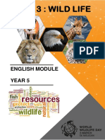 Unit 3: Wild Life: English Module Year 5