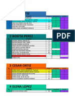 Lista de Control de Papeleria y Cuotas