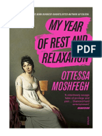 My Year of Rest and Relaxation