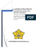 Kompetisi Intra dan Ekstra Spesies Jagung dan Kacang Hijau