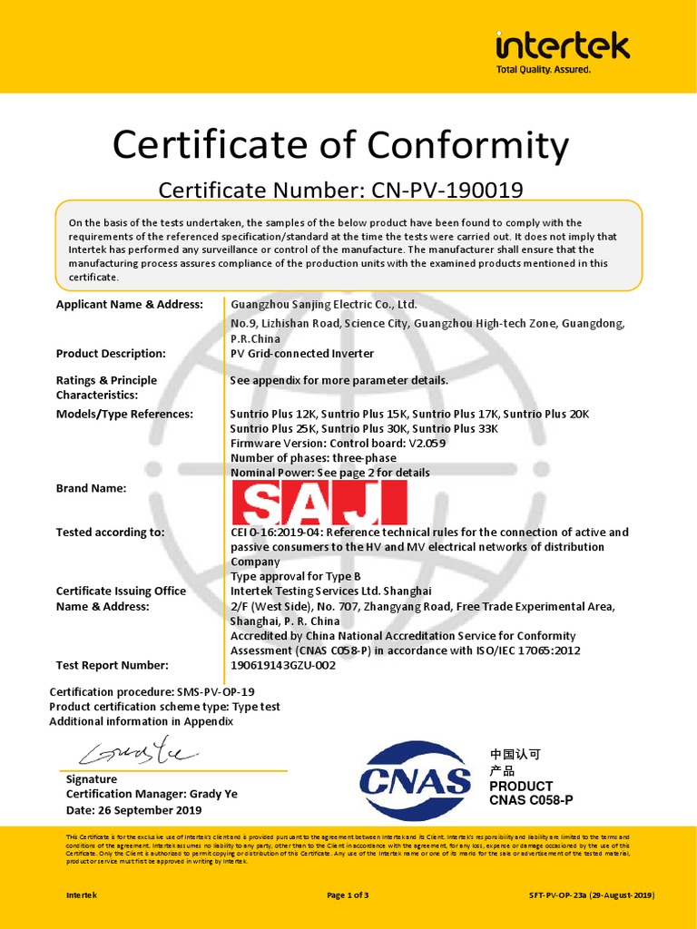 cei cert