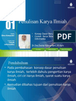 Penulisan Karya Ilmiah