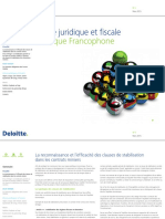 Deloitte - Revue Juridique Et Fiscale Afrique Francophone n3 Newsletter