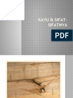 Kayu Dan Sifat-Sifatnya